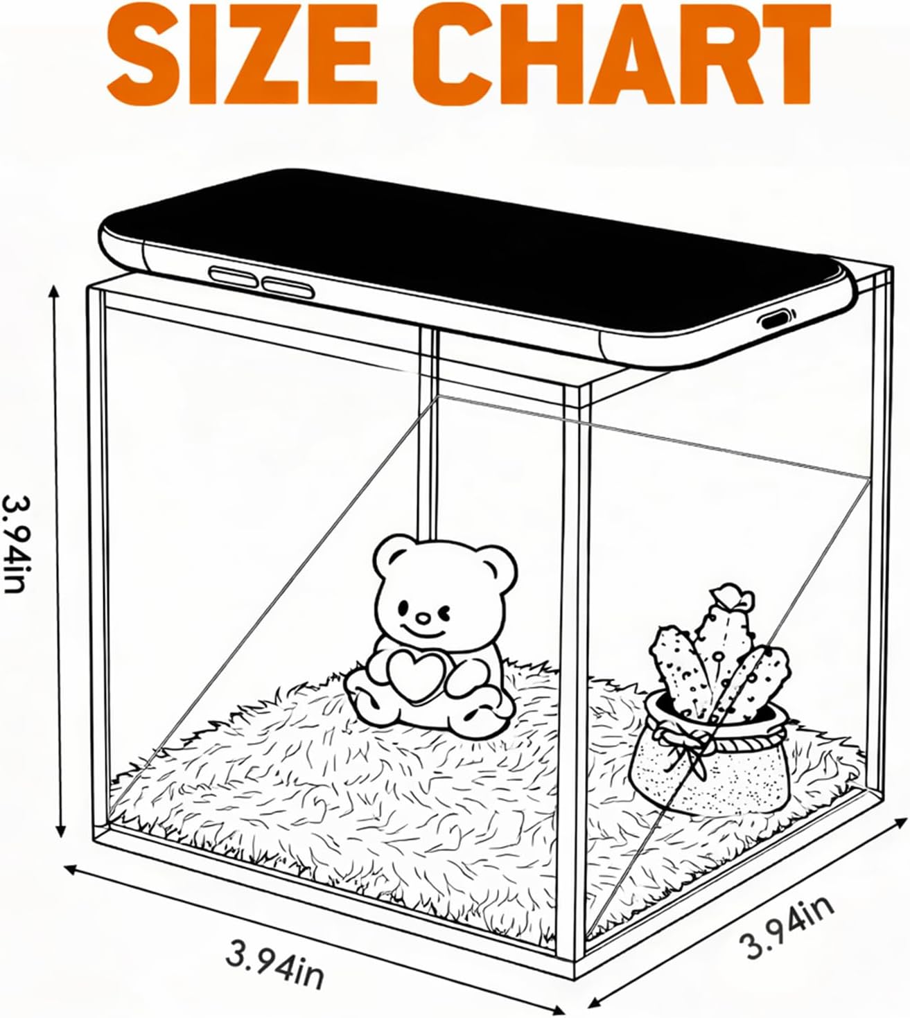 Pet Holographic Projection House, Custom Pet 3D Hologram Digital Video, Pets Cat&Dog Memorial Gifts for Loss of Dog Sympathy Gift, Personalized Dogs Remembrance Gifts for Dogs Owners - Image 6