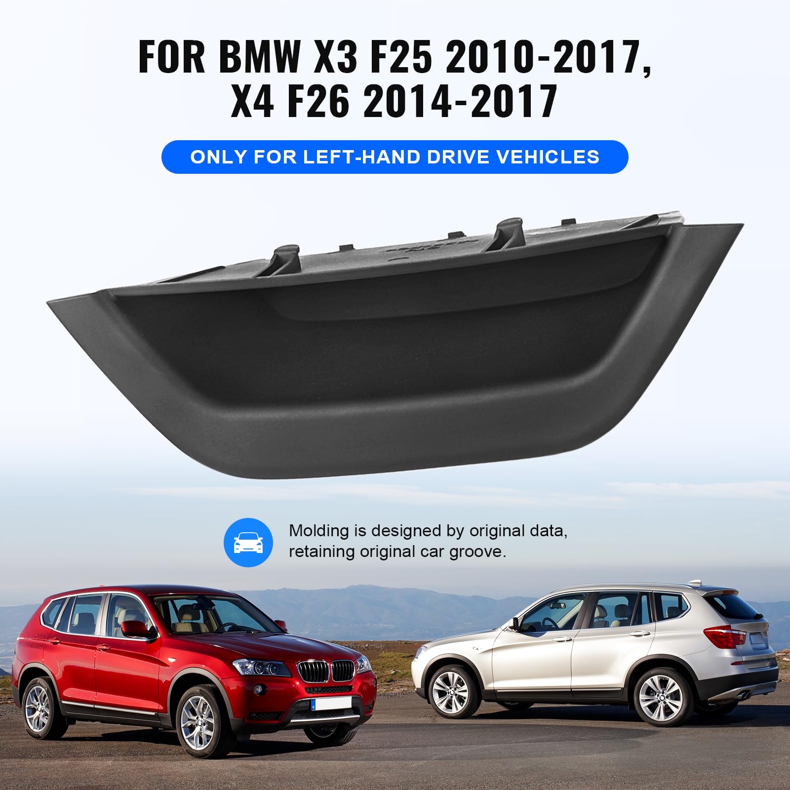 Amazon.com: GZYF Car Auto Interior Inner Door Handle Pull Trim