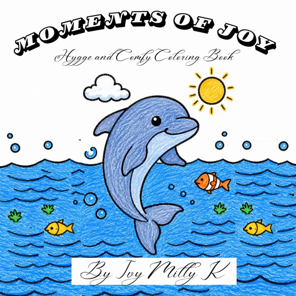 Moments of Joy: Hygge and Comfy Coloring Book