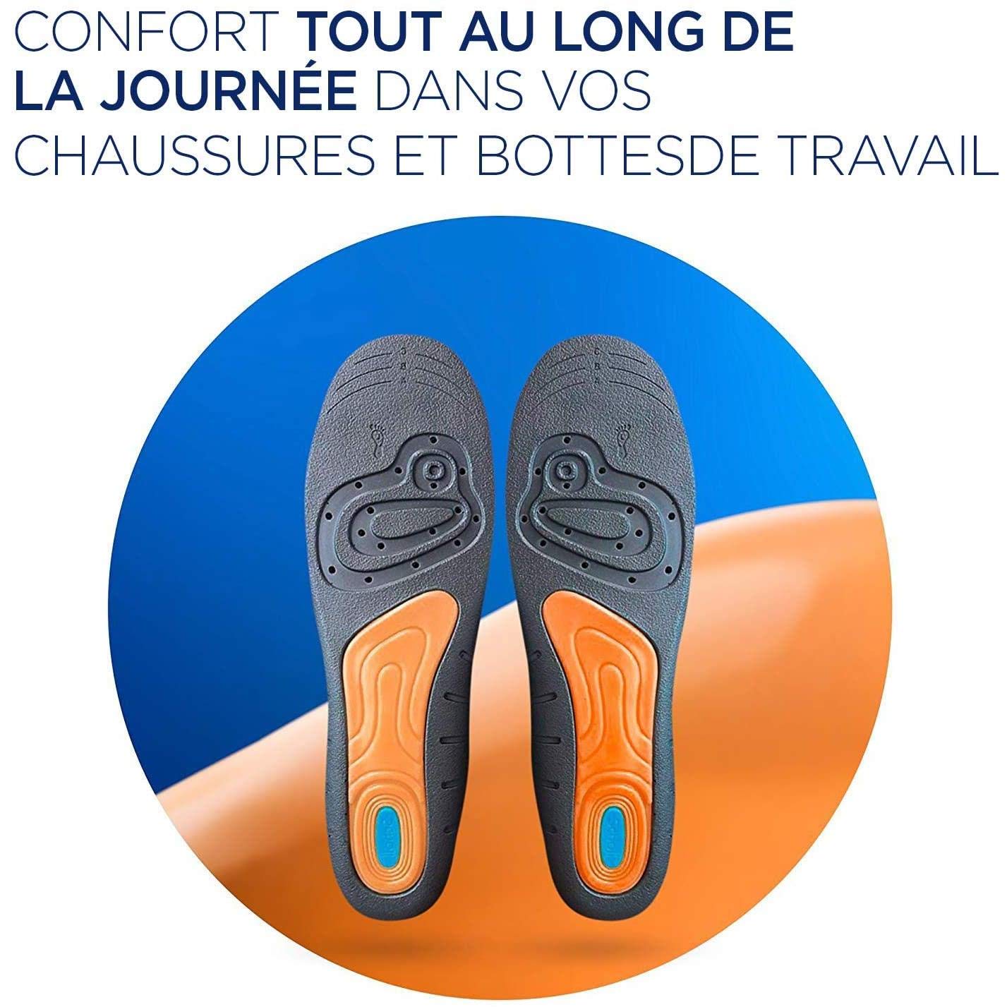 SCHOLL Lot de 2 GelSofts Semelles Professionnels Femme Etui de 2 semelles Pointures : 35,5-40,5