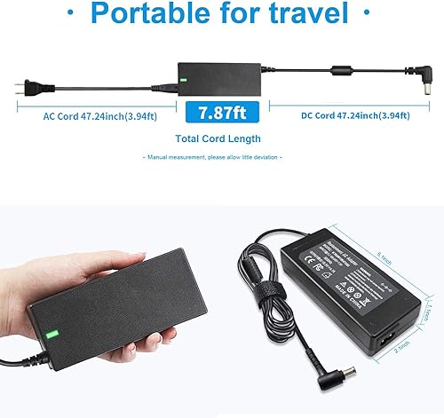 Miniatura 2 de Cable de alimentación para Sony Bravia TV KDL-55 KDL-48 KDL-42 KDL-40 KDL-40 KDL-32 W700B W600B W800B KDL-40R510C KDL-40W650D KDL48W590B KDL55W655B