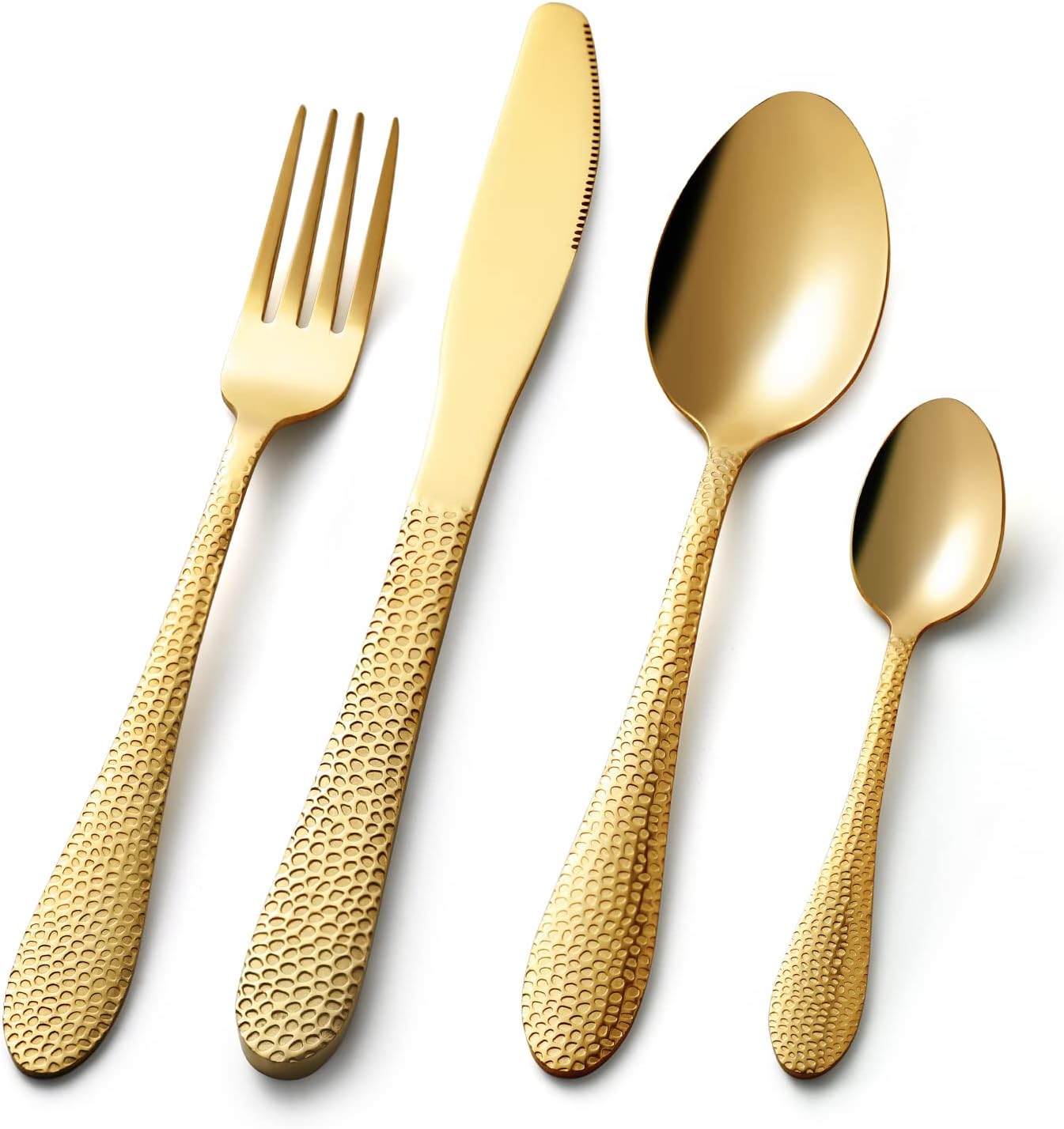 Gold Cutlery Sets 16pcs