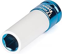 Vista 6 de Titan Tools 2191 llave para tuerca de ruega profunda de 17 mm 1/2 pulgada para conducir sin contratiempos