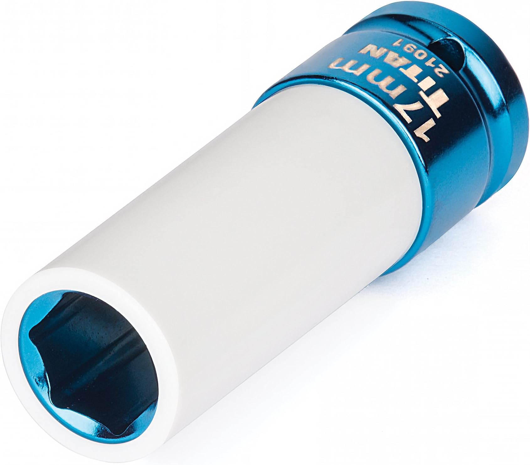Titan Tools 21091 17mm 1/2" Drive Non-Marring Deep Lug Nut Socket