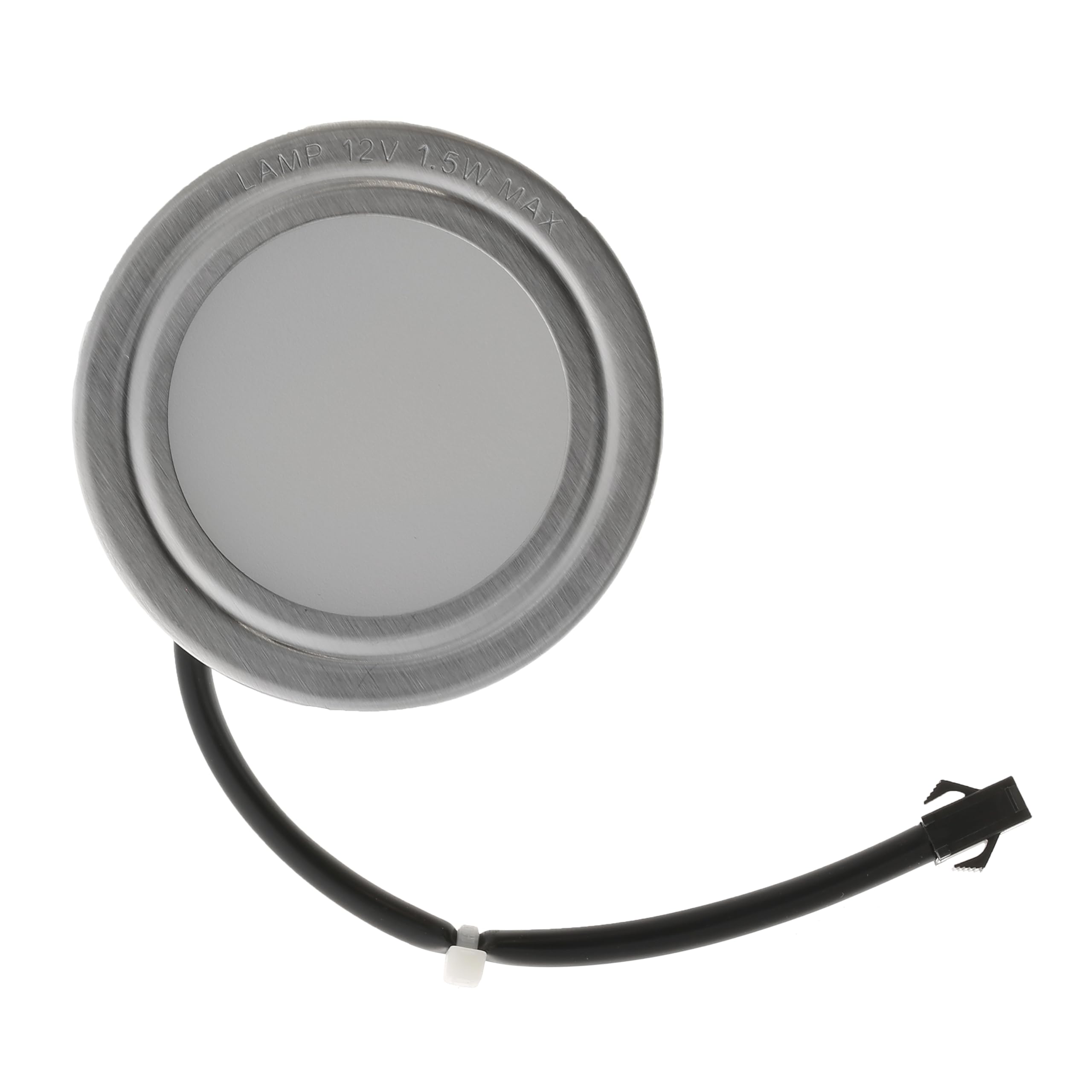 Masterpart Silver Cooker Hood Round Led 1.5W Lamp Light Bulb Lens Assembly To Fit Belling, Stoves, Callsic Cooker Extractor Hoods