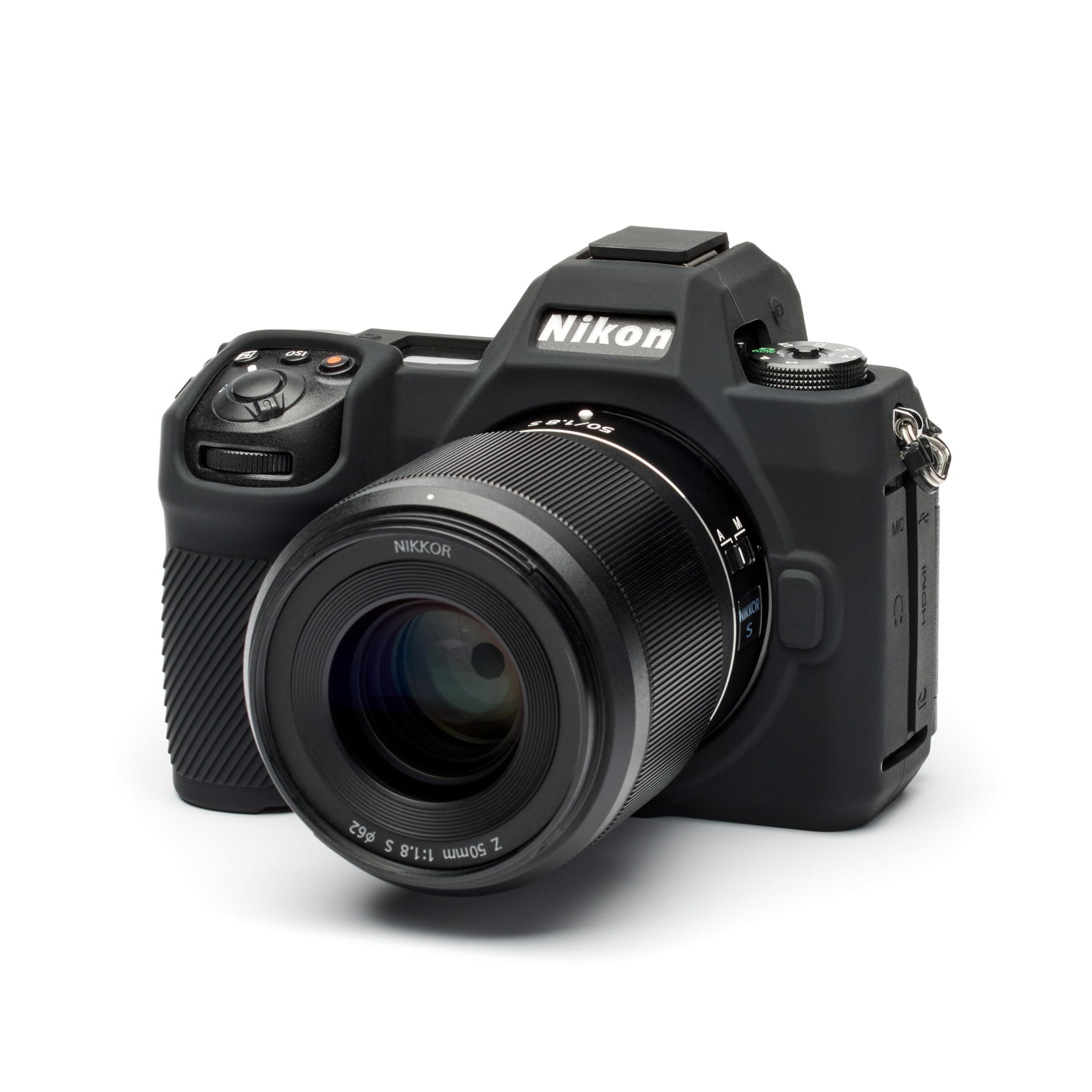 easyCover - Silikon Kameratasche - Schutz für Ihre Kamera - Nikon Z6III - Schwarz
