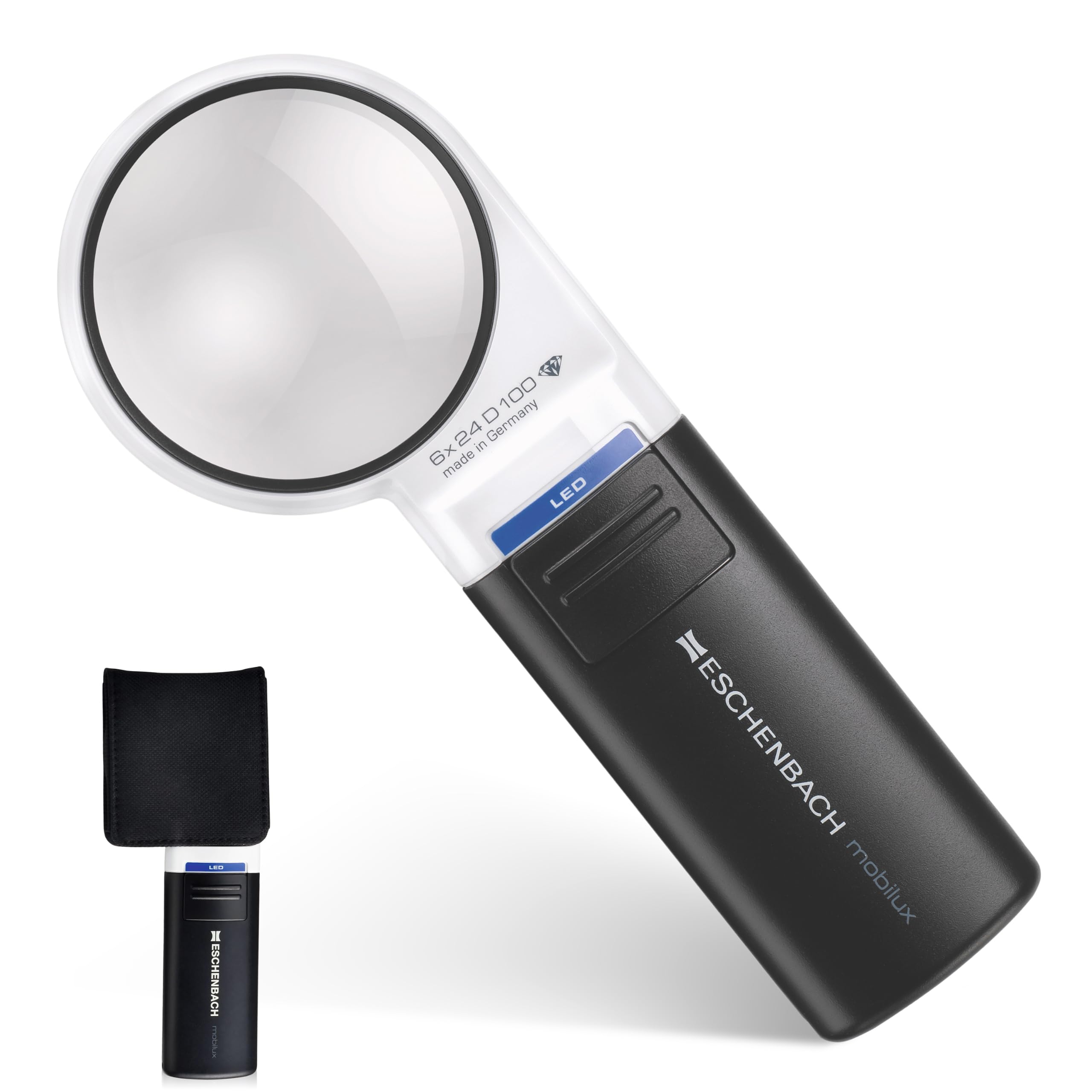 Amazon.com: Eschenbach Mobilux Hand-held Magnifying Glass - LED