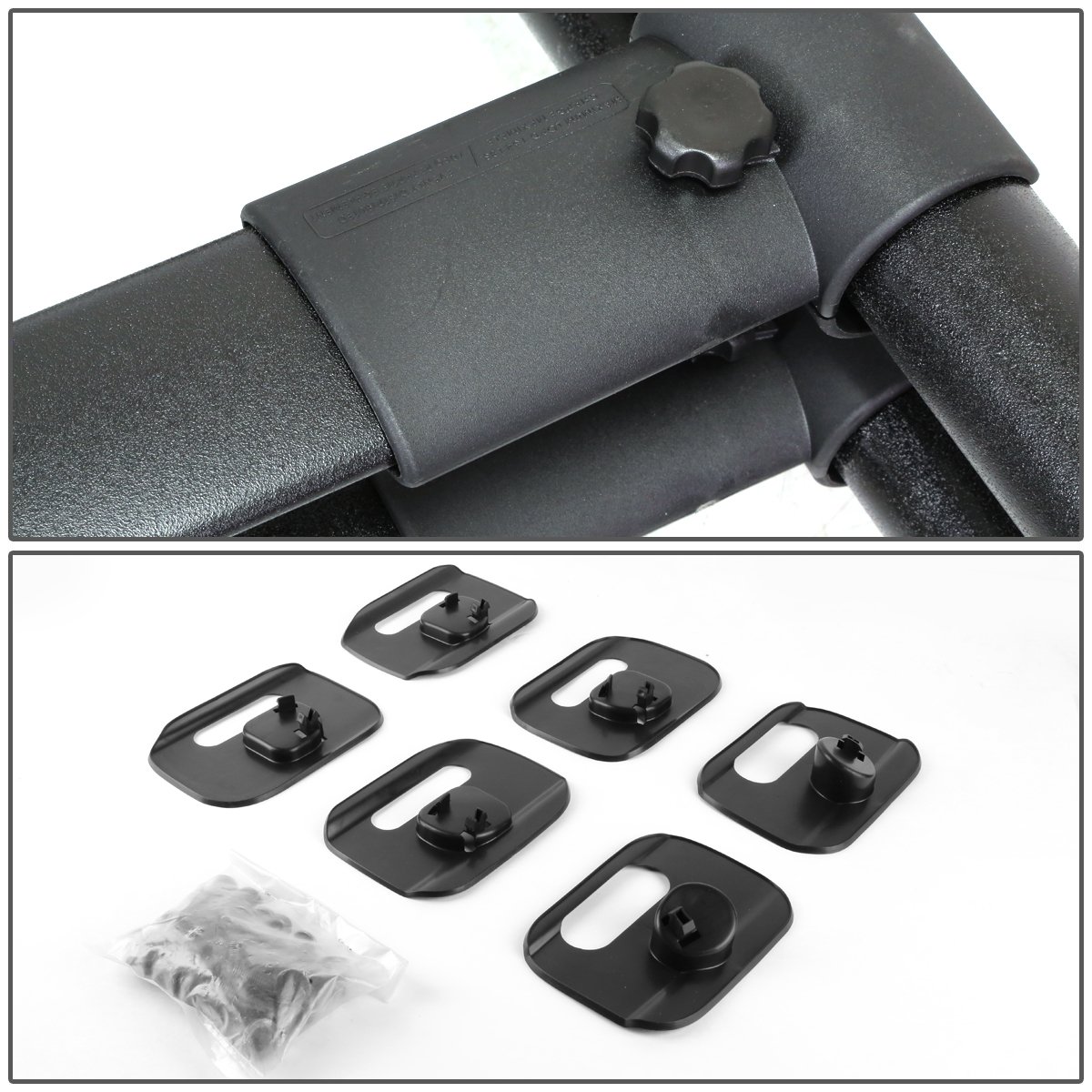 Auto Dynasty Compatible With FJ Cruiser Black-Coated...