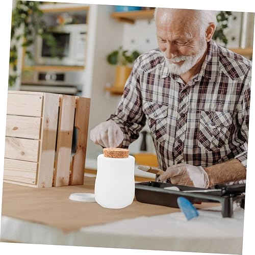 Miniatura 9 de Anneome 1 juego de bricolaje de resina de cristal epoxi tarro botella espejo molde de silicona DIY manualidades molde de resina manualidades moldes