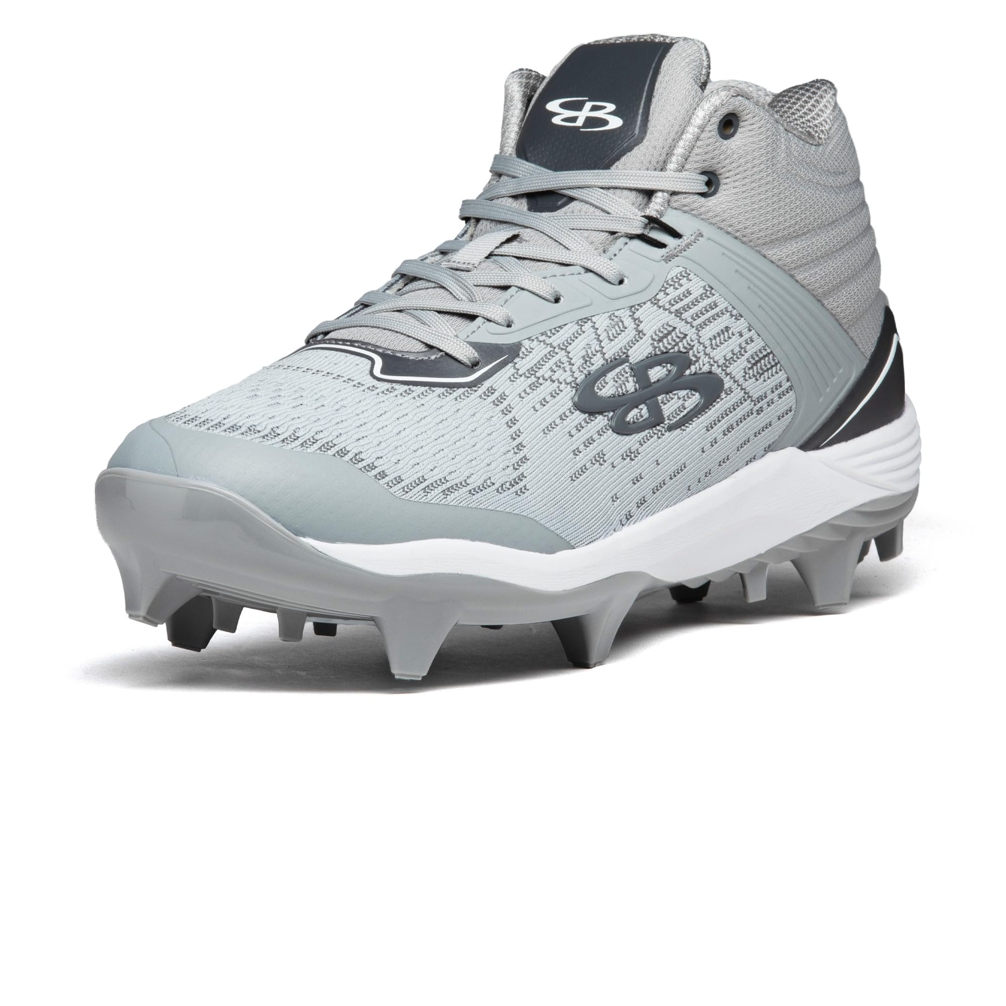 Boombah Viper Pureknit Men's Molded Mid Cleat - Status - Multiple Color Options - Multiple Sizes