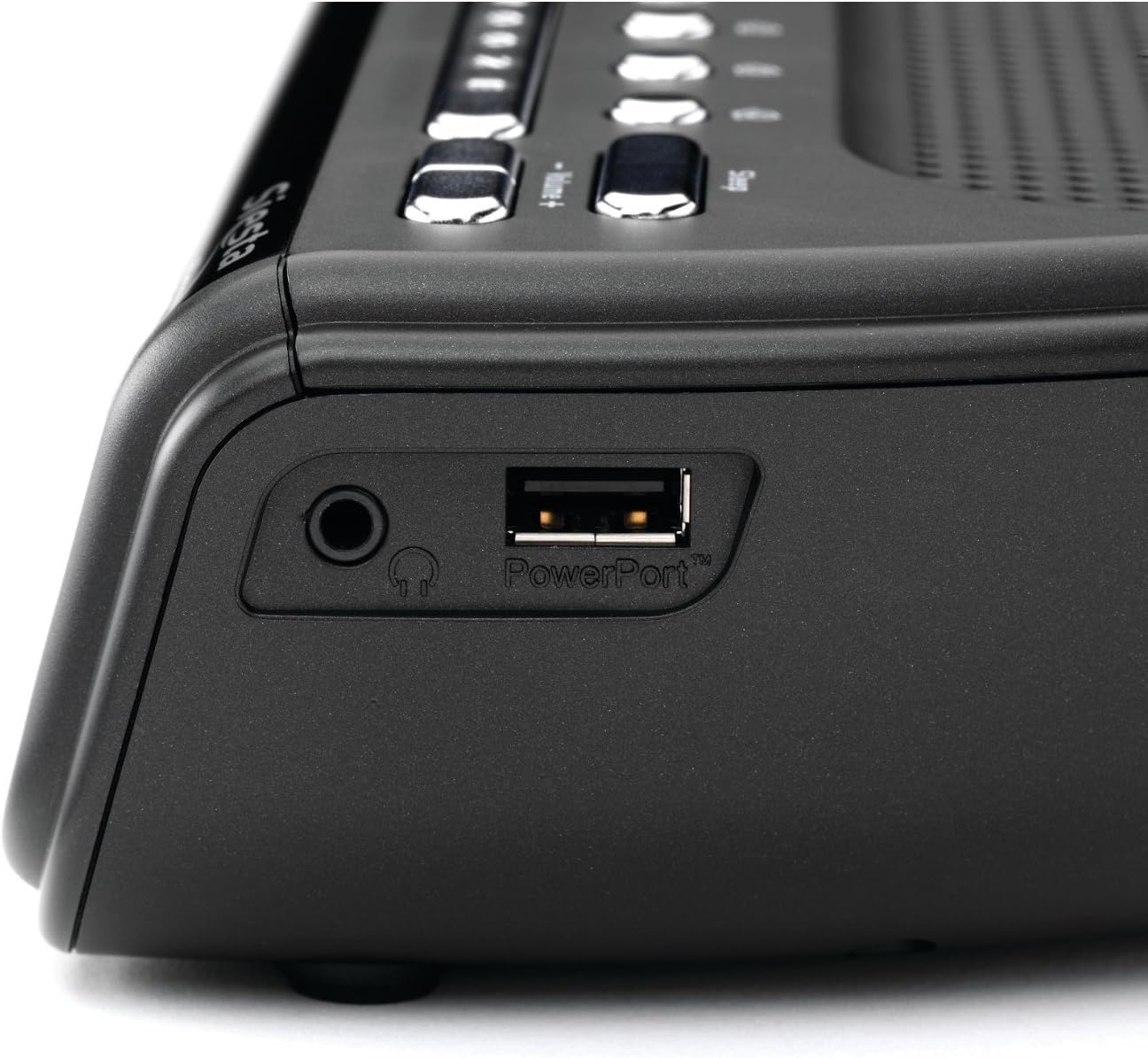 Pure Siesta FLOW display showing 'Forest Birds' sound option