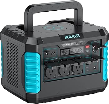※最終値下げ※ポータブルバッテリー 大容量1500Wh 出力2000W Amazon.co.jp: ROMOSS 1500Wポータブル電源 大容量1328Wh/358000mAh