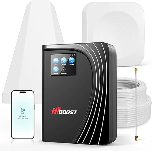 Miniatura 10 de Hiboost Amplificador de señal de teléfono celular para el hogar y la oficina  Amplificadores de señal 4G 5G LTE para Verizon, AT&T, T-Mobile, U.S.