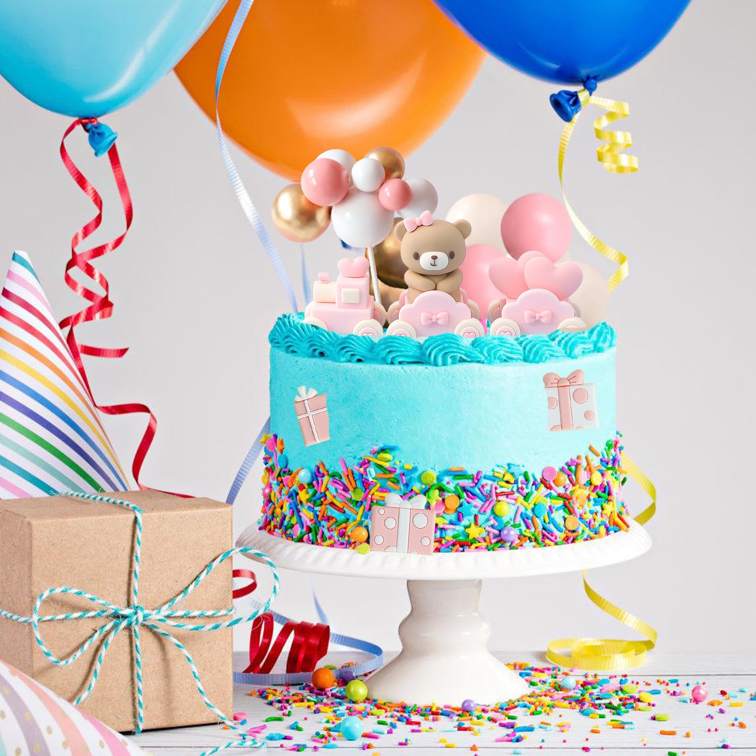 Decorazioni Compleanno Bambini Topper Torta Compleanno Bambini - Decorazione Cartone Animato Per Feste Decorazione Party Cartoon - 8