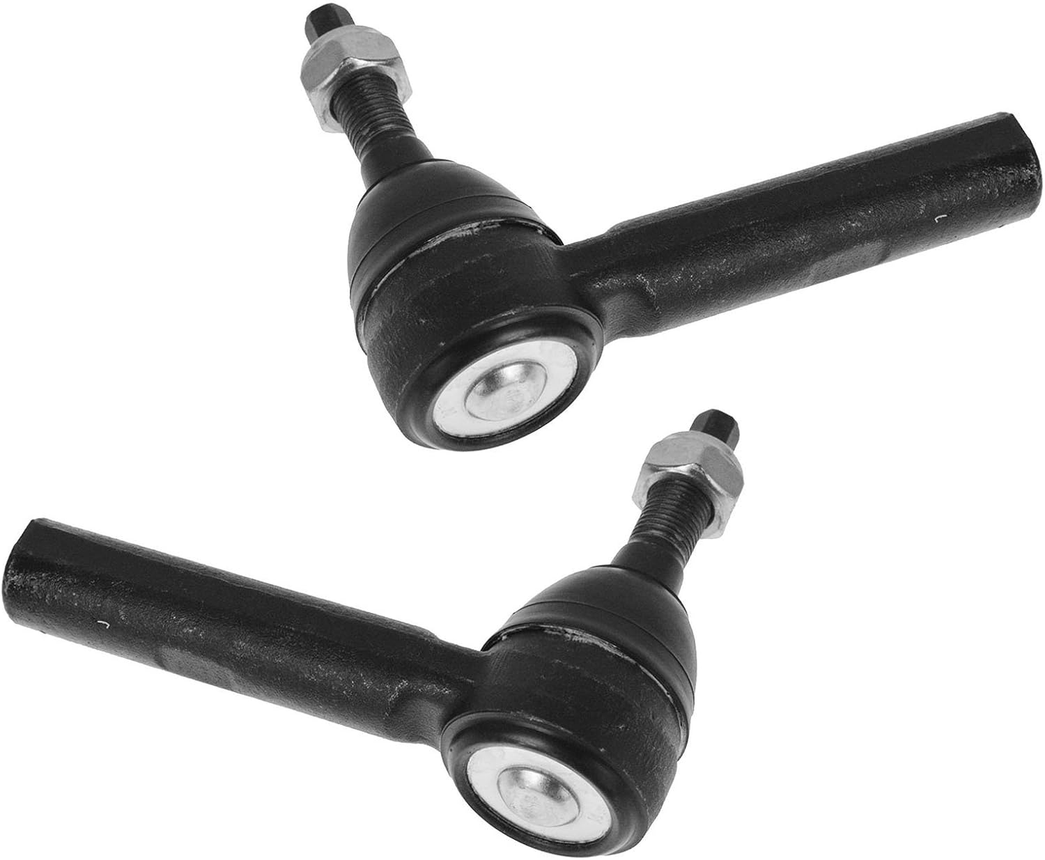 Front Outer Tie Rod Set 2 Piece Compatible with 2000-2004 Dodge Dakota 00-03 Durango