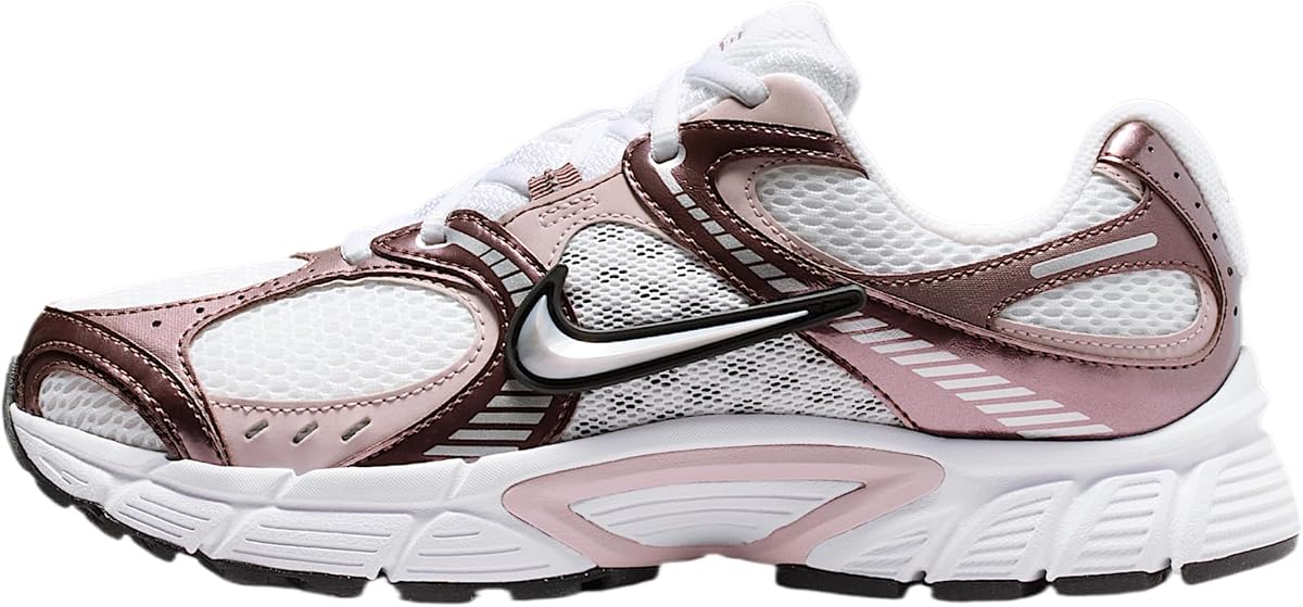 Zapatos de mujer V5 RNR con detalles reflectantes (blanco/tatuaje/negro/platino metálico)