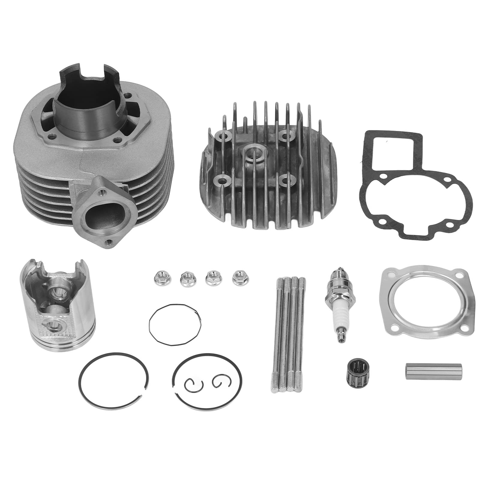 Motore 50Mm Cilindro Pistone Testa Guarnizione Anello Top End Kit 11210 40B01 Sostituzione per Suzuki Quadsport Lt 80 Lt80 1987-2006