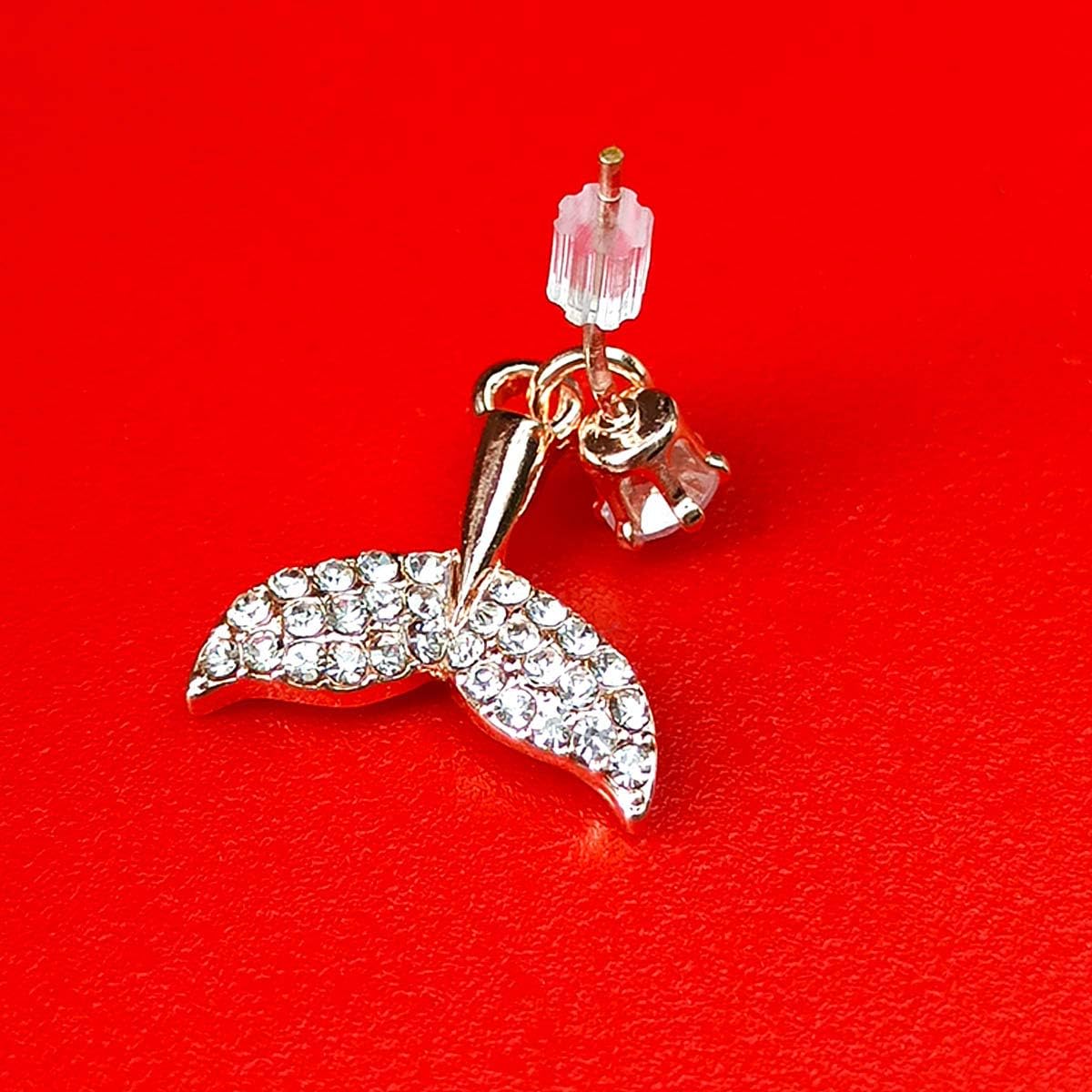 1000 Pack Silicone Earring Backs, Soft Clear Ear Safety Back