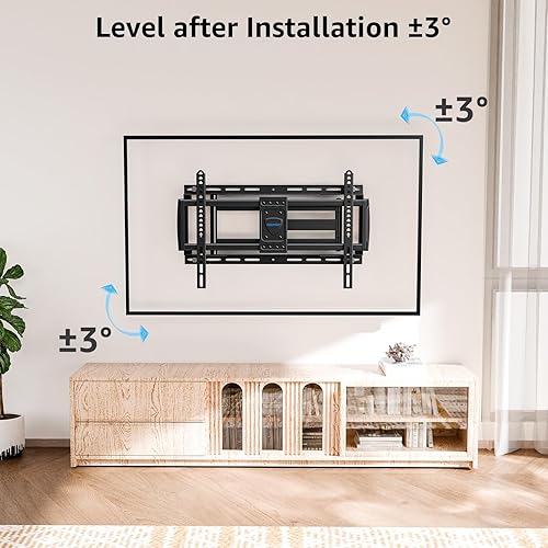 Miniatura 6 de MOUNTUP MU0019 - Soporte de pared para TV de brazo largo para la mayoría de televisores de 37 a 82 pulgadas, soporte de pared de TV de esquina con