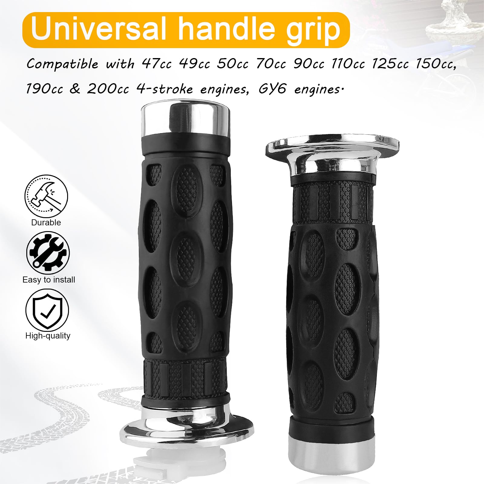 Amazon | QAZAKY 7/8 インチ 22 ミリメートルハンドルバーグリップ