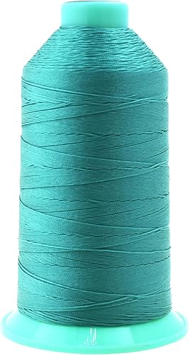 Miniatura 689 de Mandala Crafts Hilos de coser resistentes de nailon consolidado, hilo para tejer jeans de cuero, hilos de tapicería marina al aire libre, Beige