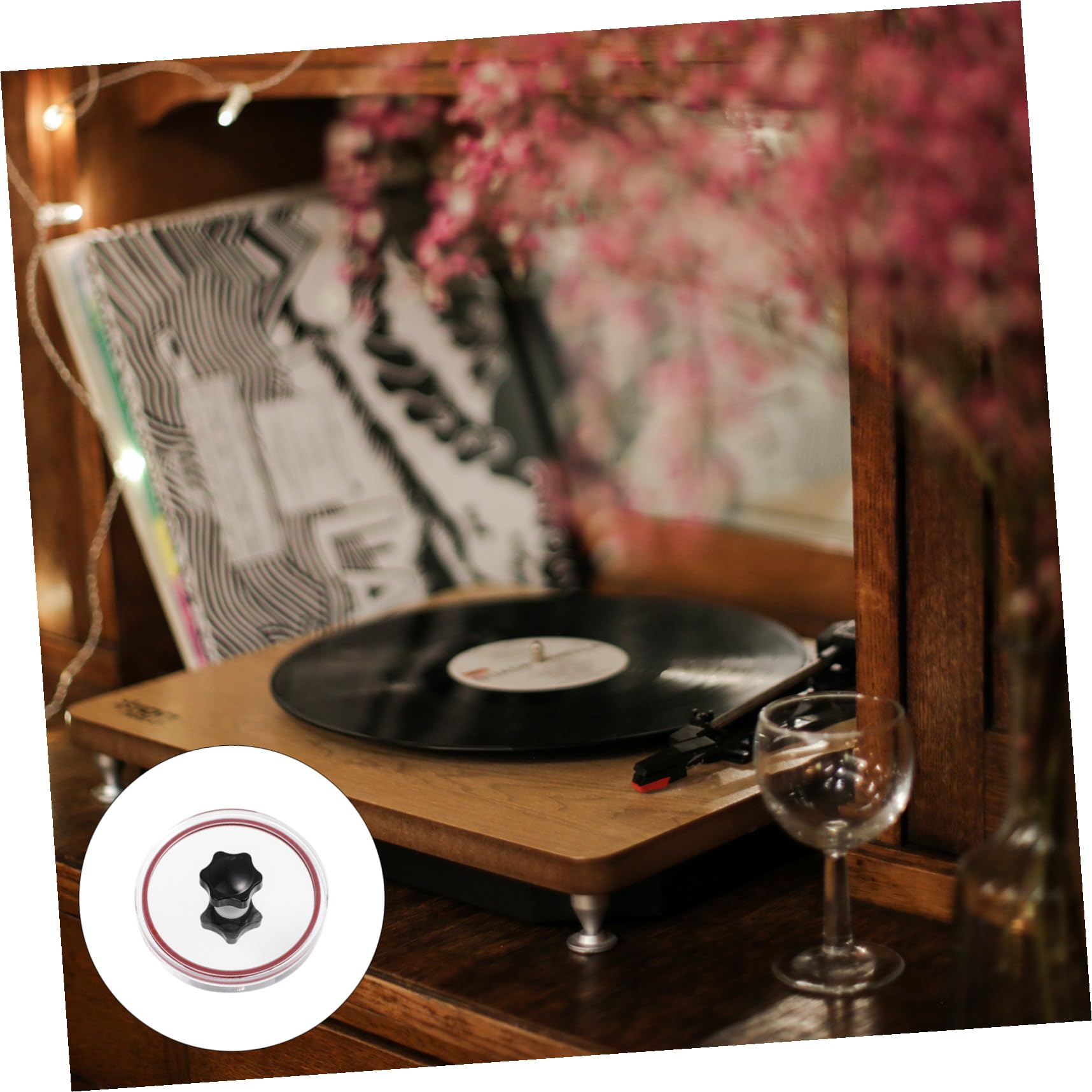 1 Pezzo Protezione Vinyl Record Accessorio Resistente All Usura con Ergonomico Kit Pulizia per Dischi per Pulizia e Manutenzione Compatibile con Dischi