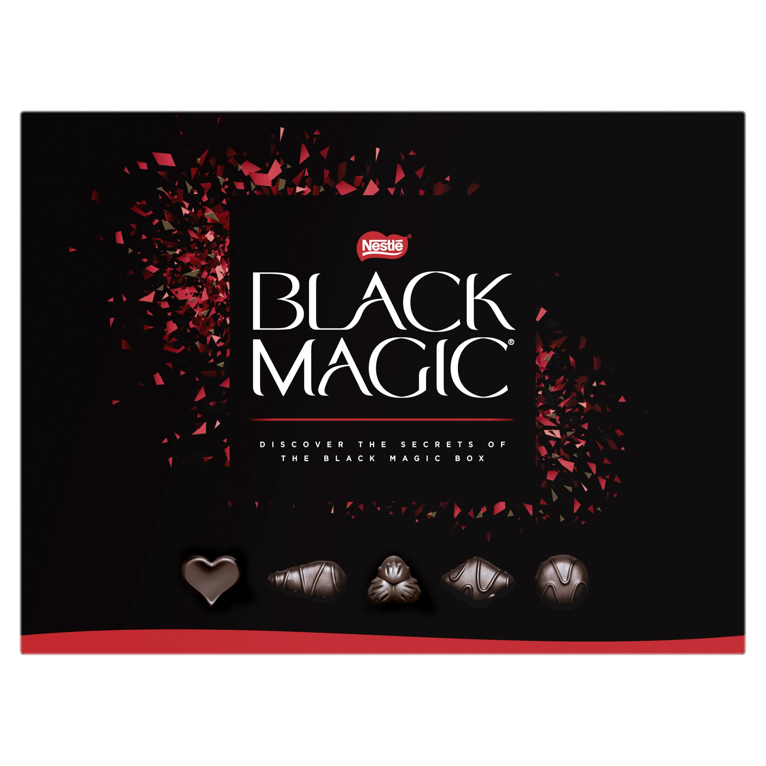 Black Magic Dark Chocolate Box 348g | Christmas | Pack of 1