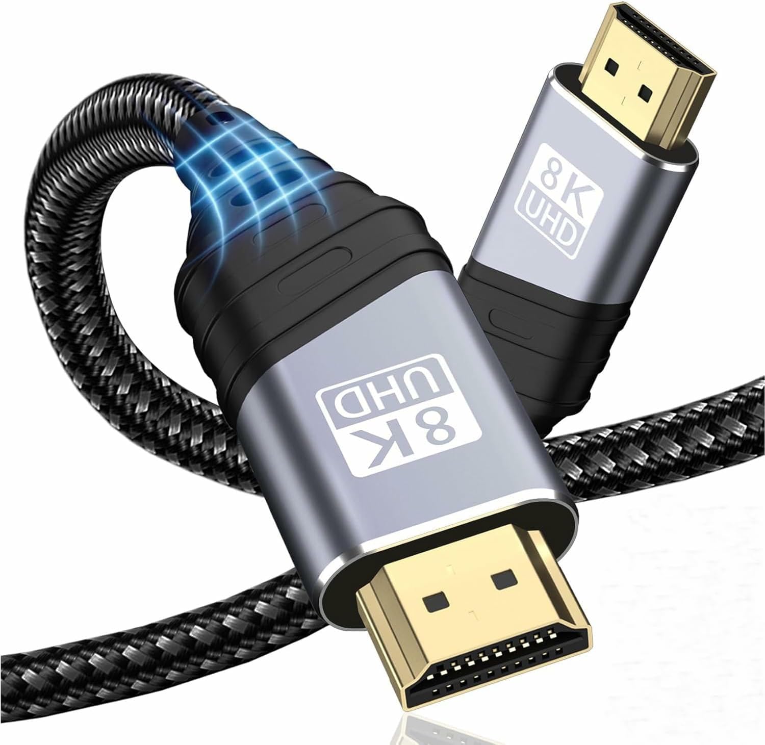 CSL - 8k / 4k HDMI Cable 2.1/2.0 15m - 8K @ 60Hz - 4K @ 120Hz