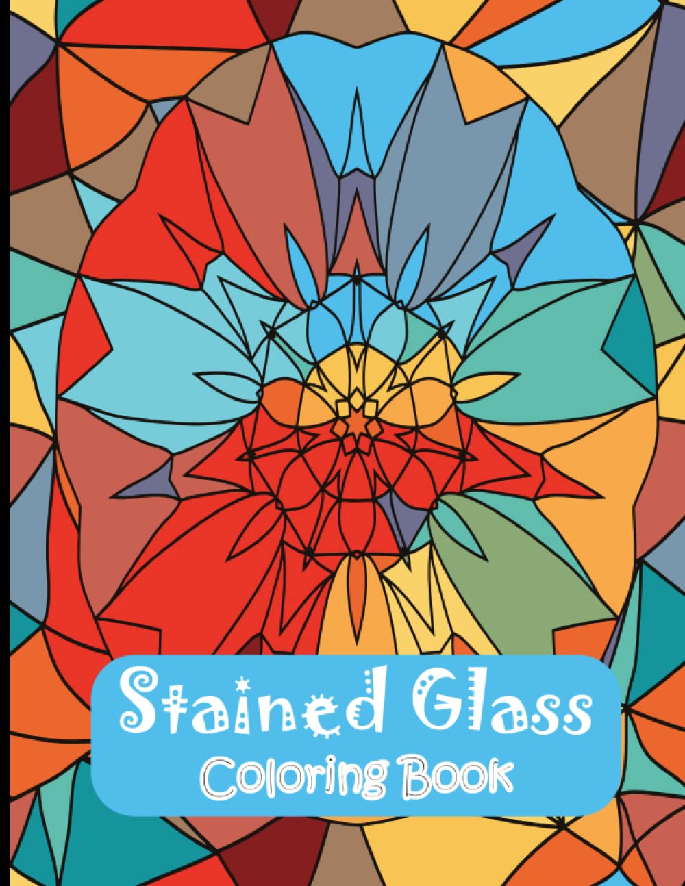 Buy Stained Glass Designs For Coloring Book: Art Nouveau Windows