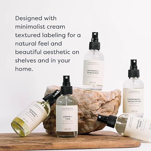 Miniatura 7 de Calyan Wax Co. Espray Natural de Lavanda y Bergamota para Habitación Infundido con Aceites Esenciales, Ambientador en Aerosol y Bruma Aromática en