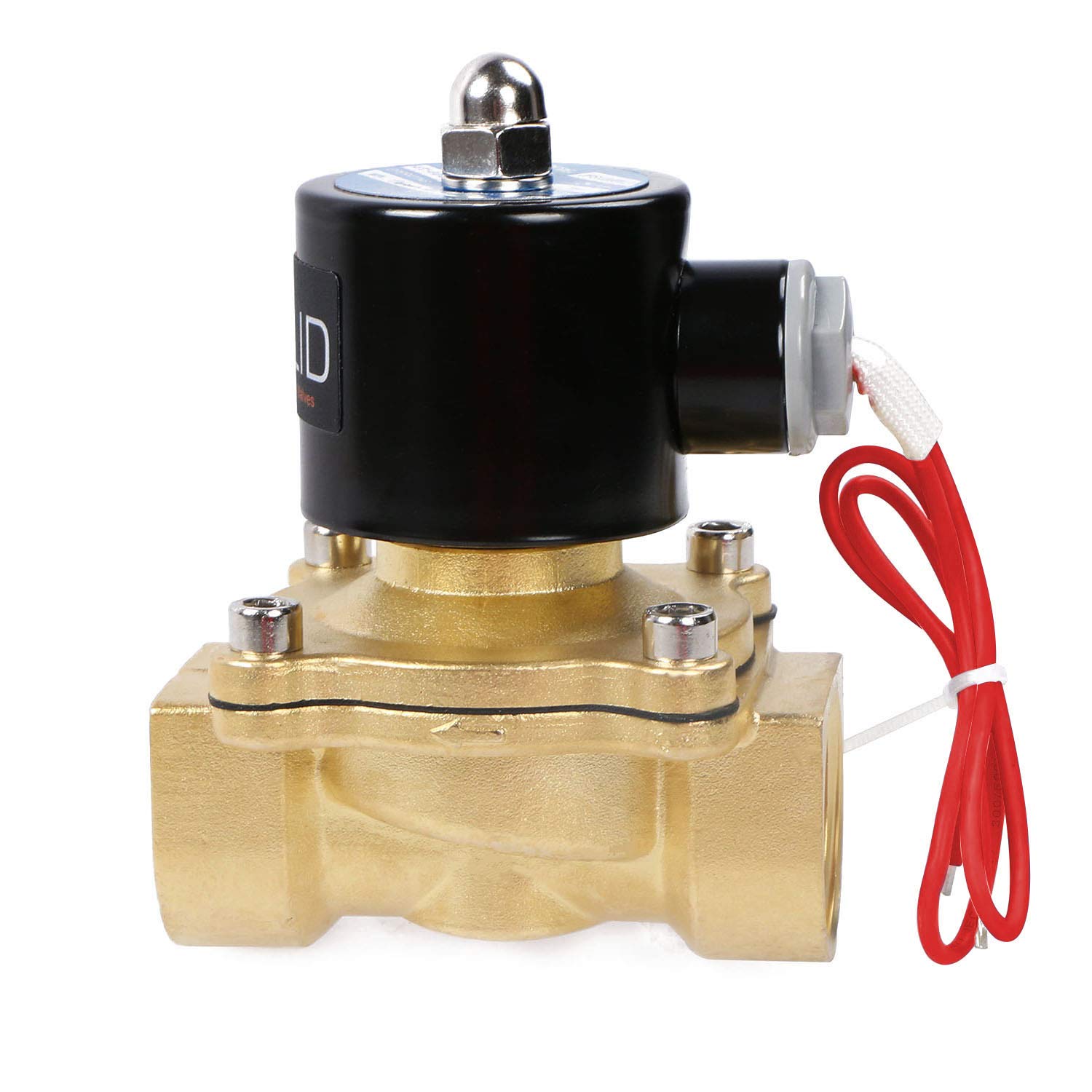 Électrovanne Pneumatique Heschen 4V210-08 Double DC24V 5 Voies 2 Positions - Base Collecteur
