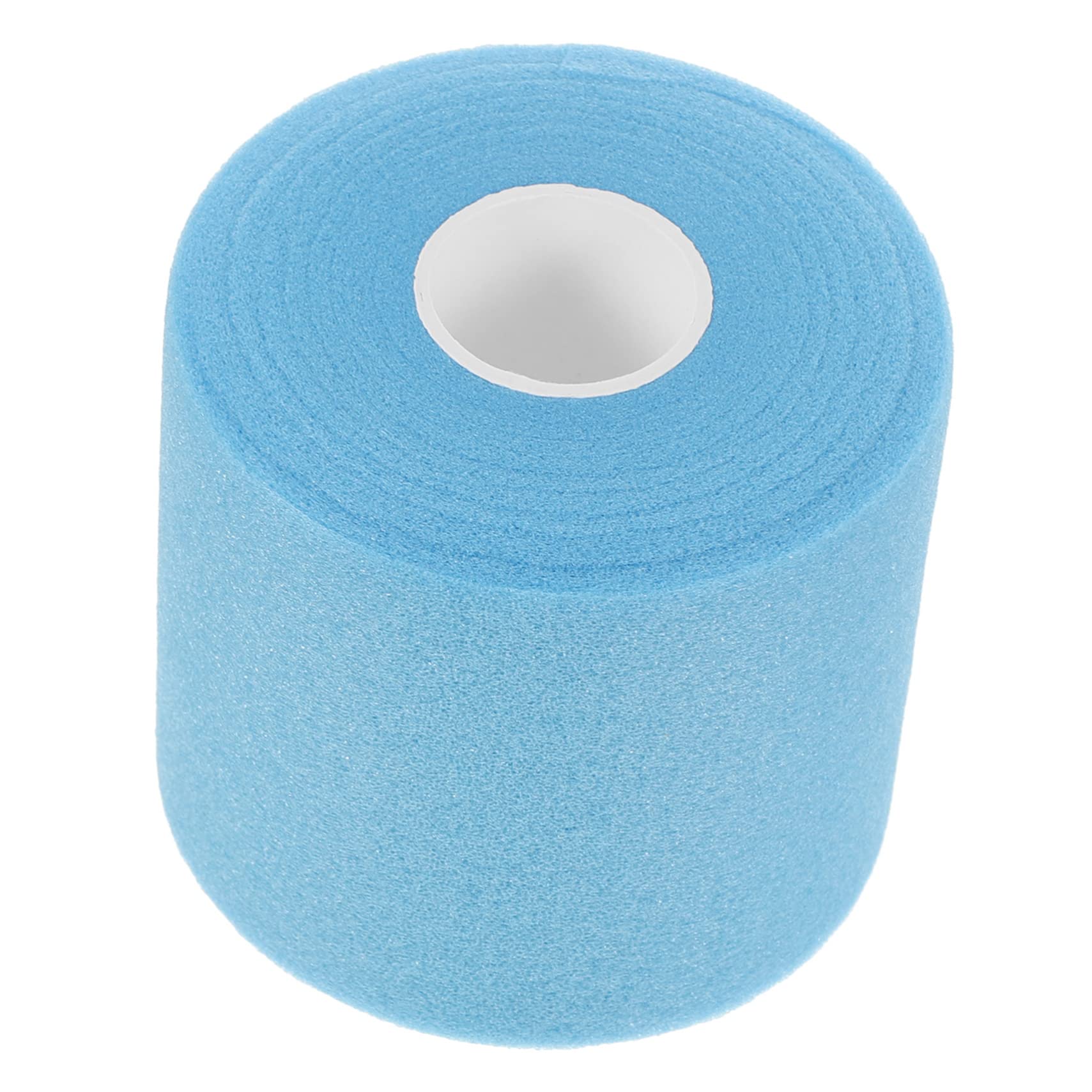 TOVINANNA 1 Roll Skin Membrane Atheltic Tape Kinesiology Sports Finger Tape Weightlifting Tape Breathable Tapes Uncut Knee Tape Thigh Tape Exercise Stretch Bands Purple Tape Sponge Sky-Blue