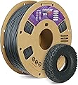 OVERTURE Filament TPU 1.75mm, Bobine 1kg (2.2lbs), 95A Précision dimensionnelle +/- 0.05mm, Pour Imprimante 3D (Space Gris)