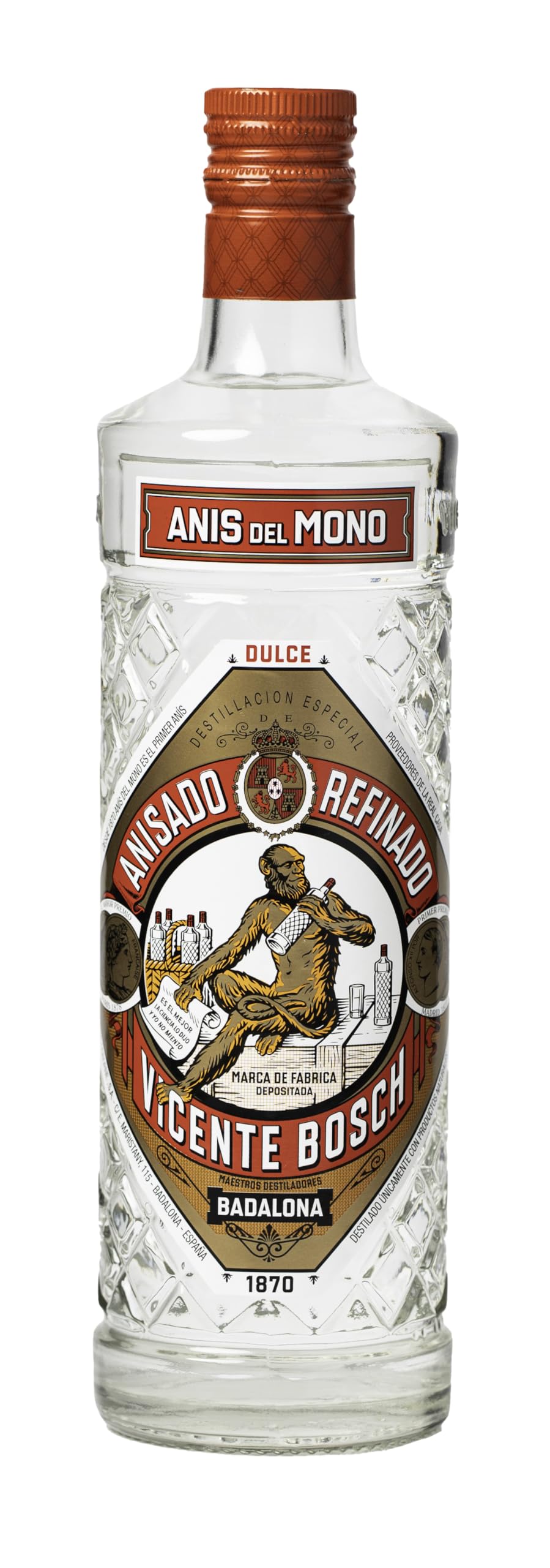 Anís del Mono, Dulce, 70 cl
