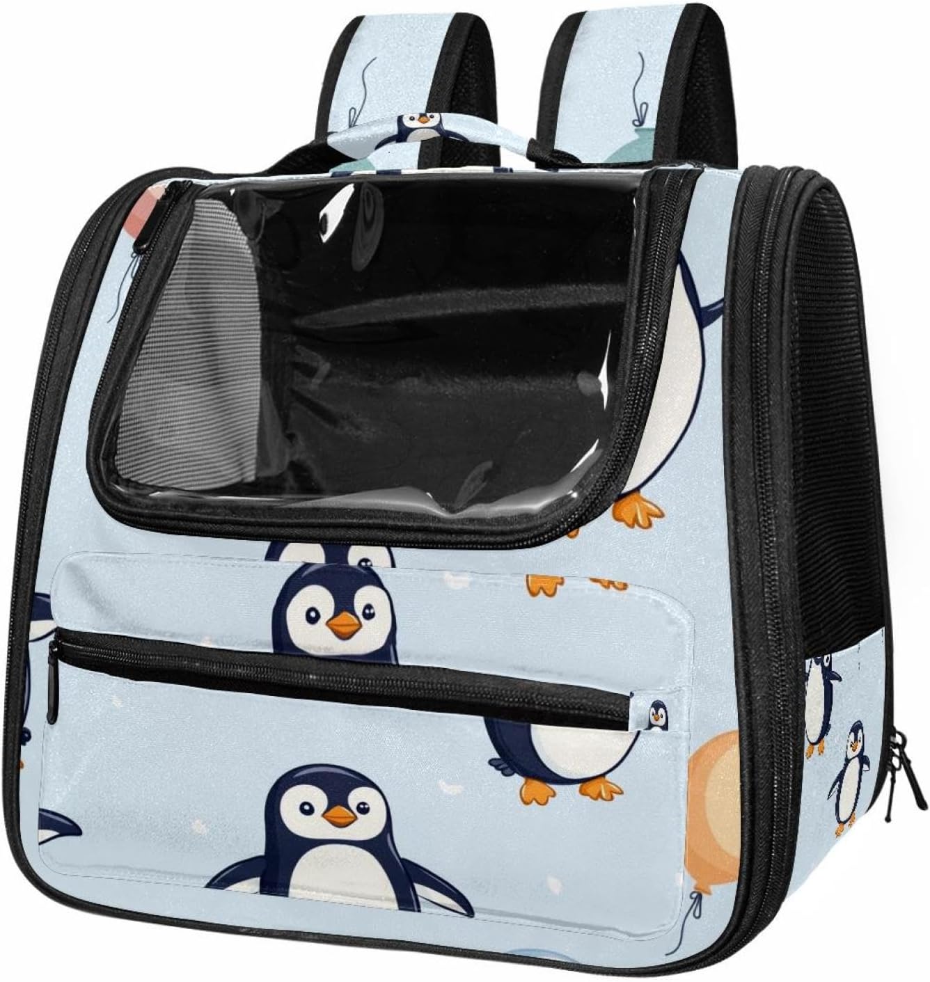 New Year and Birthday Pet Carrier Airline Approved Soft Sided Portable Cozy Travel Pet Bag, Car Seat Safe Carrier for Cats and Dogs