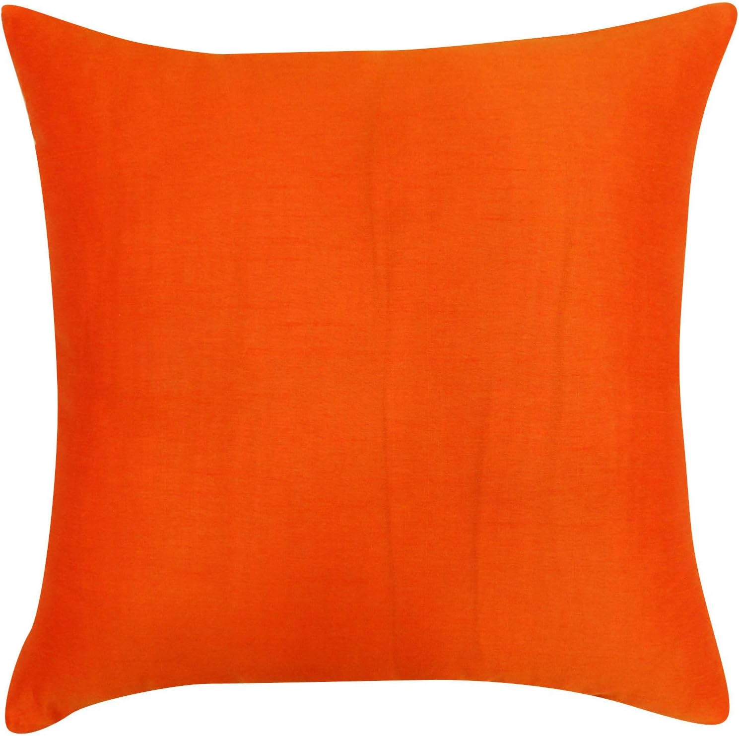 YUGA Home Decor Pillow Throw Solid Dupion Silk Cushion Cover Case - Choose Size