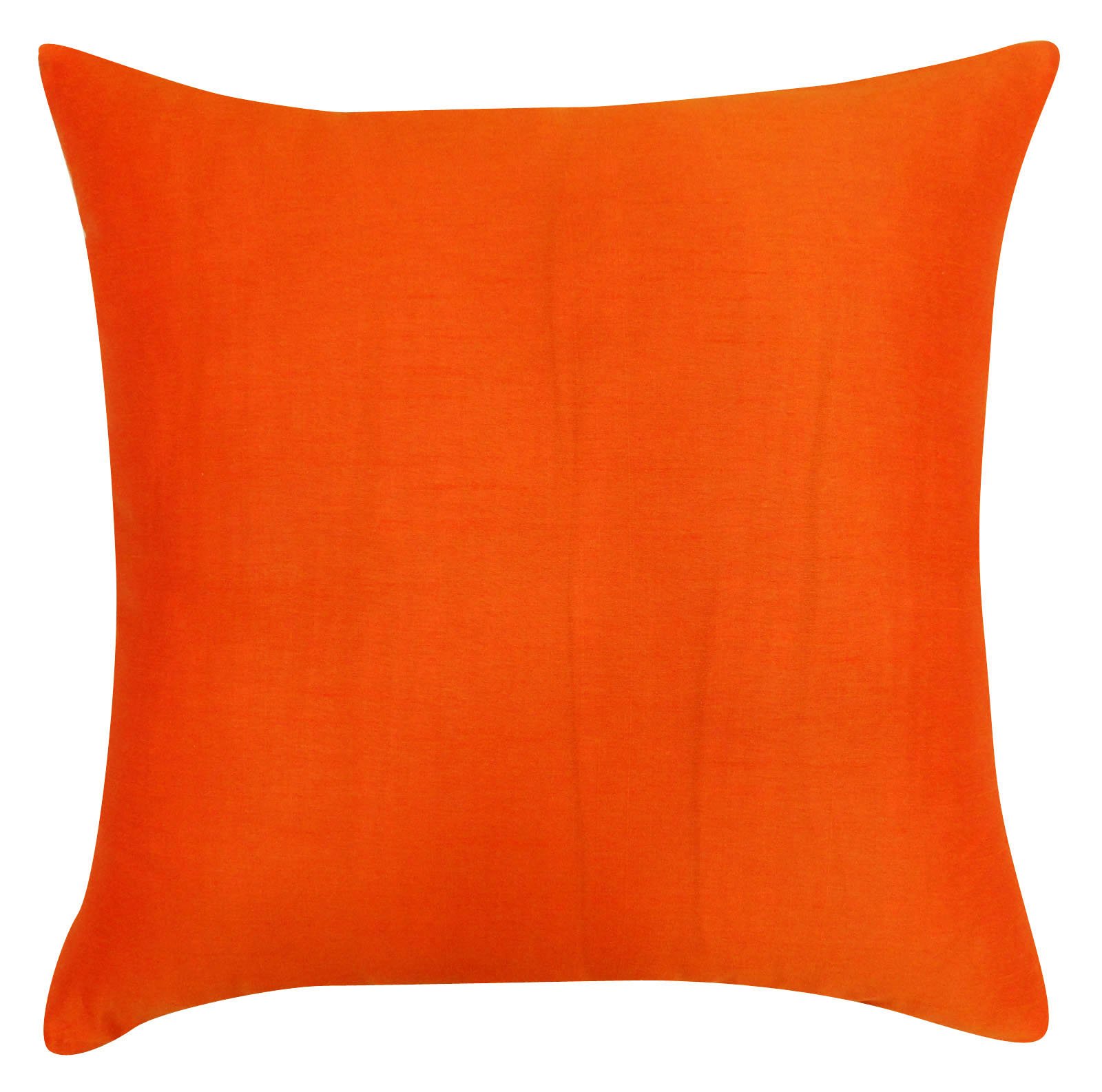Housse de coussin de soie Dupion solide : oreiller décoration Yuga Home toutes tailles