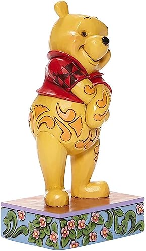 Miniatura 5 de Enesco Disney Traditions by Jim Shore Winnie The Pooh - Figura de pose de personalidad de pie, 4.75 pulgadas, multicolor