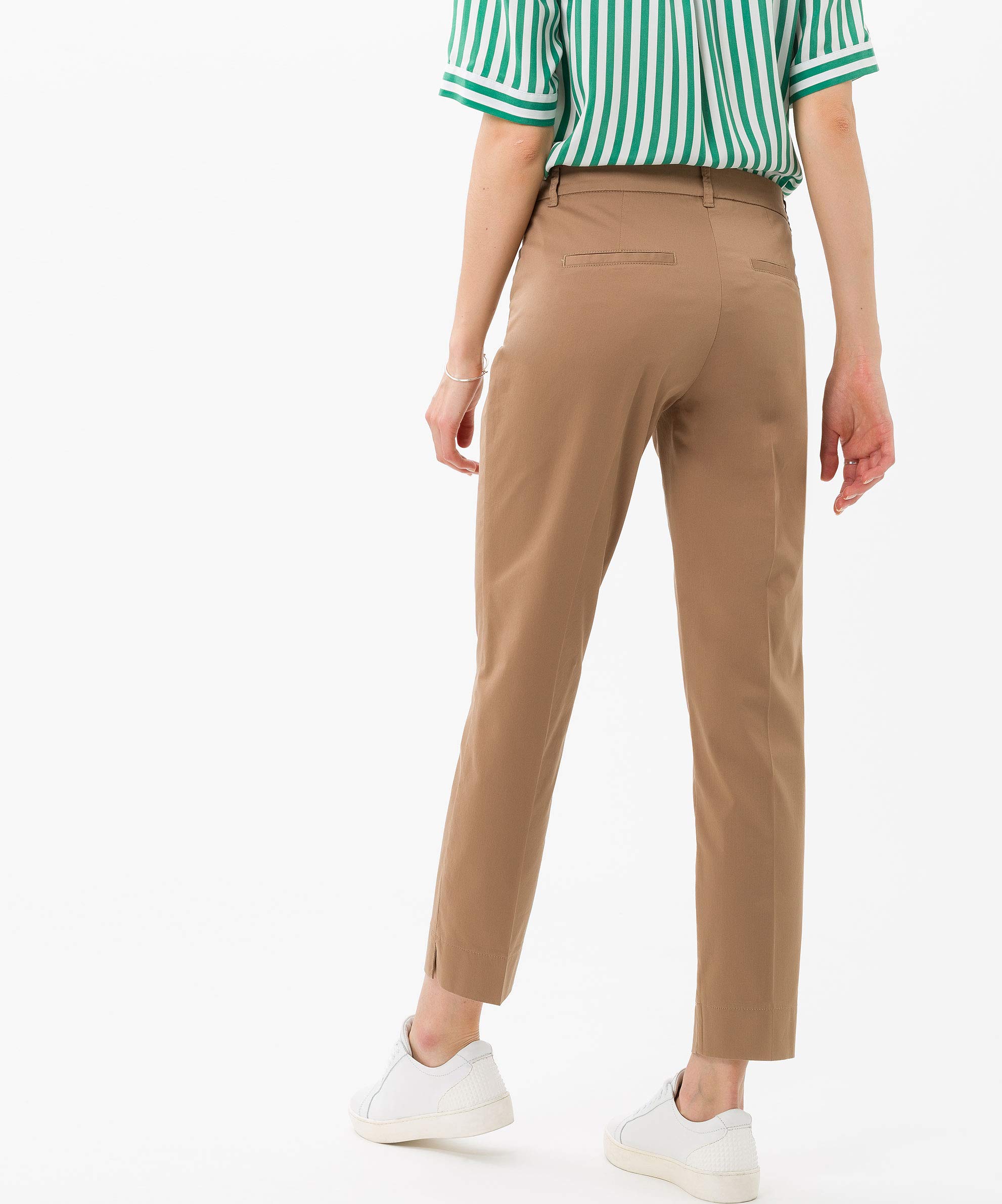 BRAX 7/8 Damen Jeans Hose Maron 7/8 Popeline Stretch Camel
