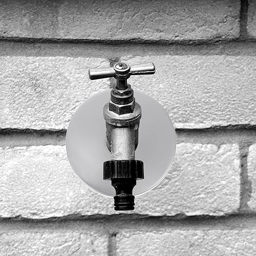 Miniatura 9 de DOITOOL Brida de brazo de ducha, cubierta de brida de ducha de acero inoxidable, placa de repuesto redonda para cabezal de ducha, brazos, grifo de