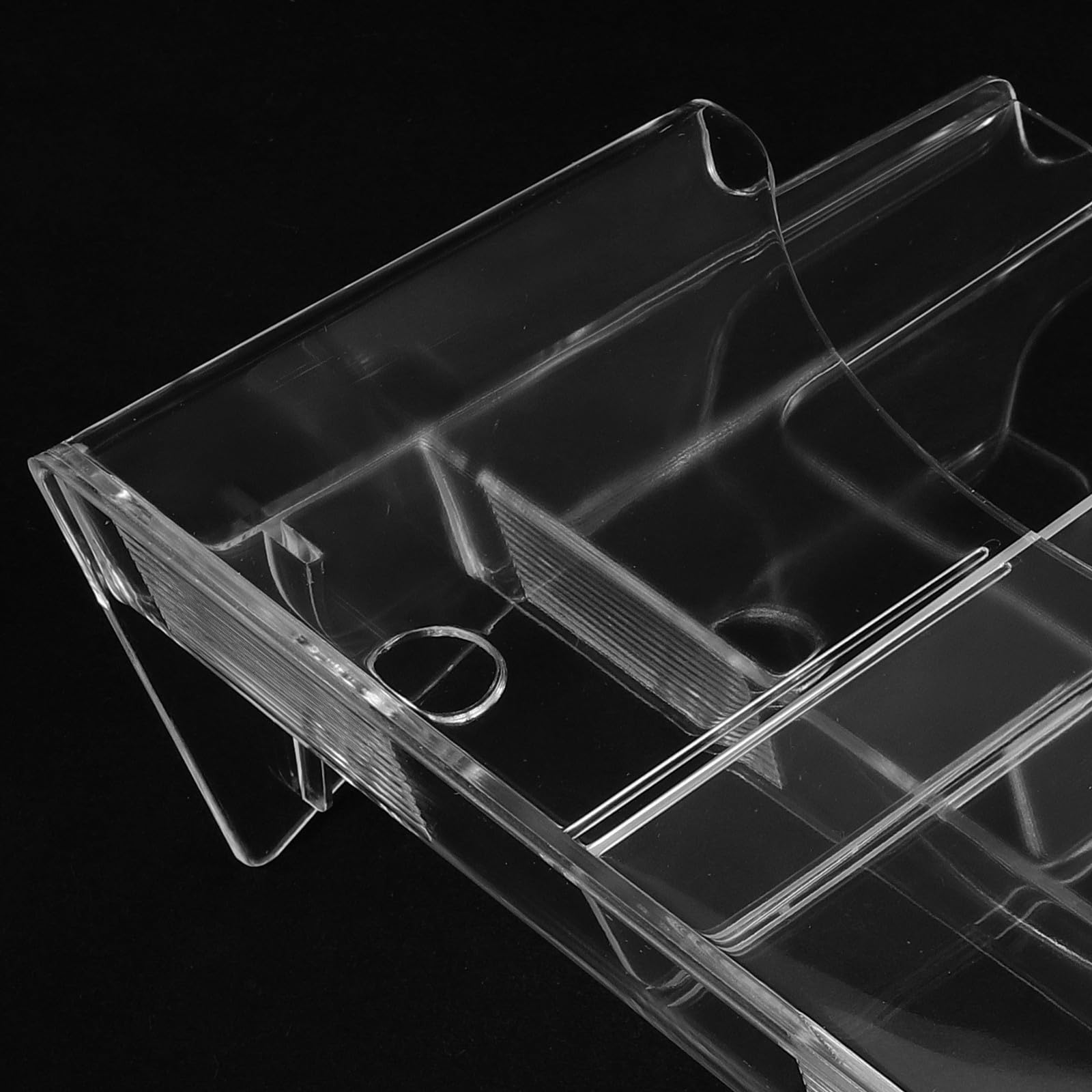 SOLUSTRE A4 Soporte de Archivos Acrílico Transparente de Varias Capas
