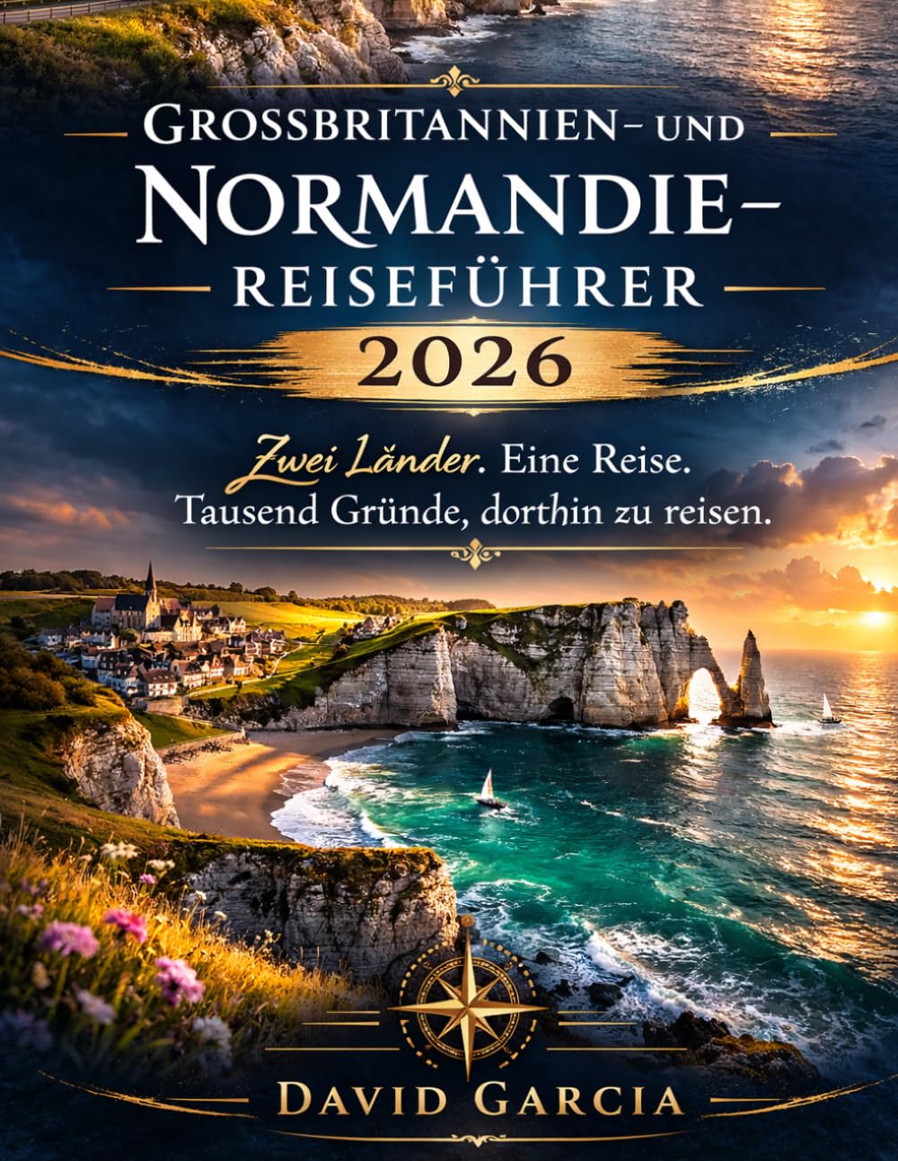 GROSSBRITANNIEN- UND NORMANDIE-REISEFÜHRER 2026: Zwei Länder. Eine Reise. Tausend Gründe, dorthin zu reisen.
