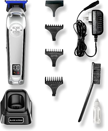 Miniatura 9 de Blade & Stone Cortadora de pelo profesional para hombres PT301  Hoja Diamond-S  Tecnología Micro-Gap  Motor duradero de 7200 RPM, todo metal,