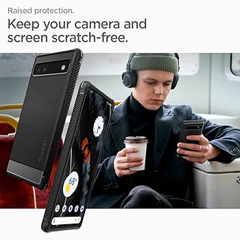 Amazon.com: Spigen Rugged Armor Designed for Pixel 6a Case