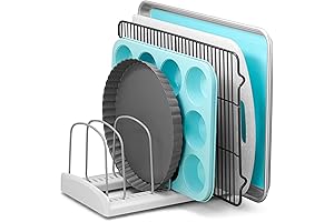 YouCopia StoreMore Adjustable Bakeware Rack: The Ultimate Pan Organizer for Your Kitchen
