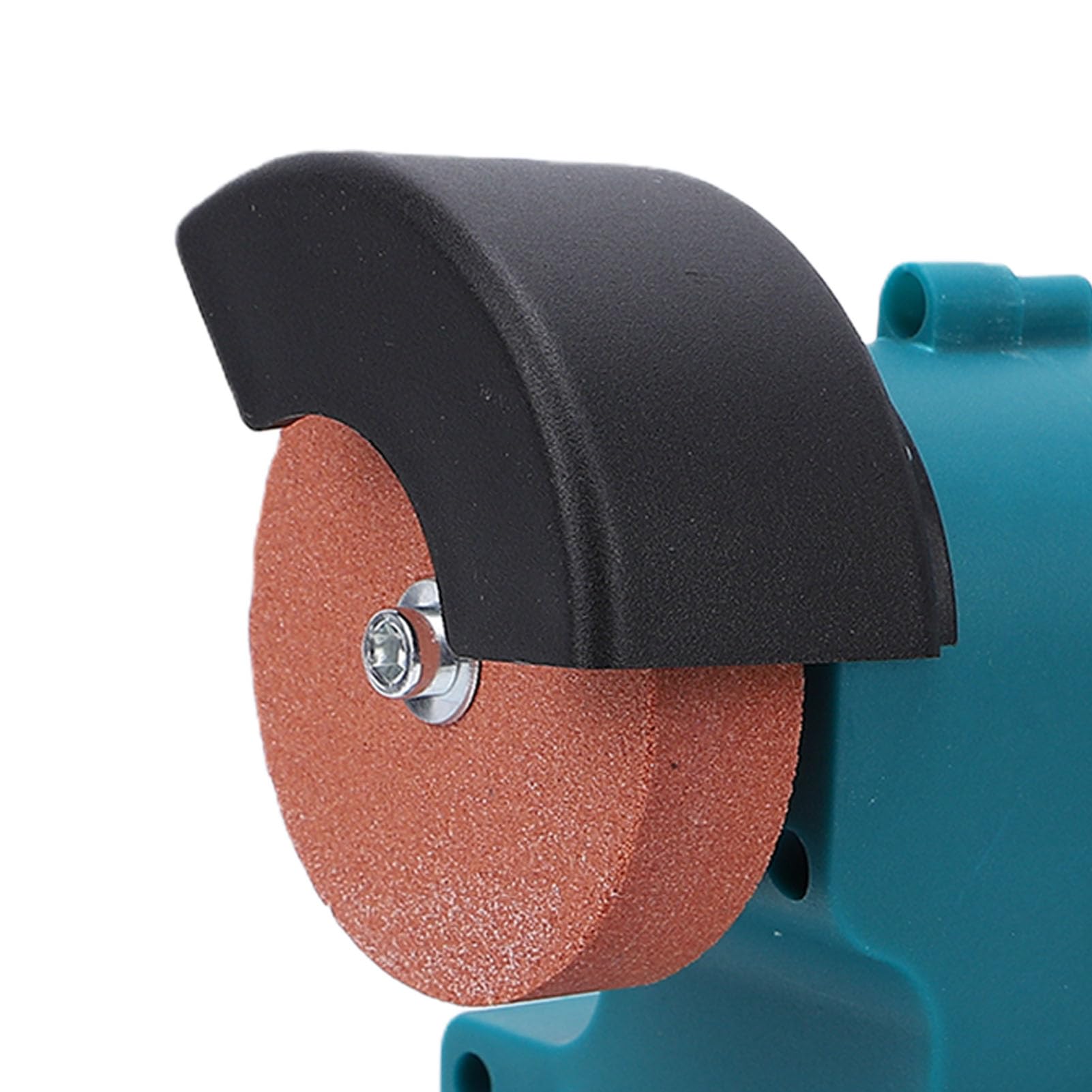 Mini Amoladora de Banco, Pulidora y Lijadora Inalámbrica de 200 W, 7000 RPM, con 2 Muelas Abrasivas y Kit de Montaje, para Pulir Afilar Herramientas, Compatible con Batería de