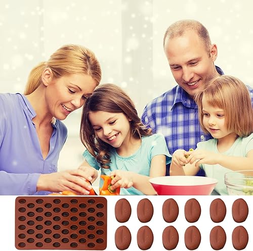 Miniatura 4 de Molde de barra de chocolate con diferentes patrones para compromiso y fiesta, adecuado para hacer moldes de chocolate y chocolate helado, 1 paquete