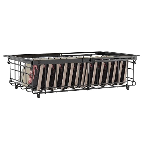 UMDONX Freezer Organizer Bins – Expandable from 11.2" to 17.7",