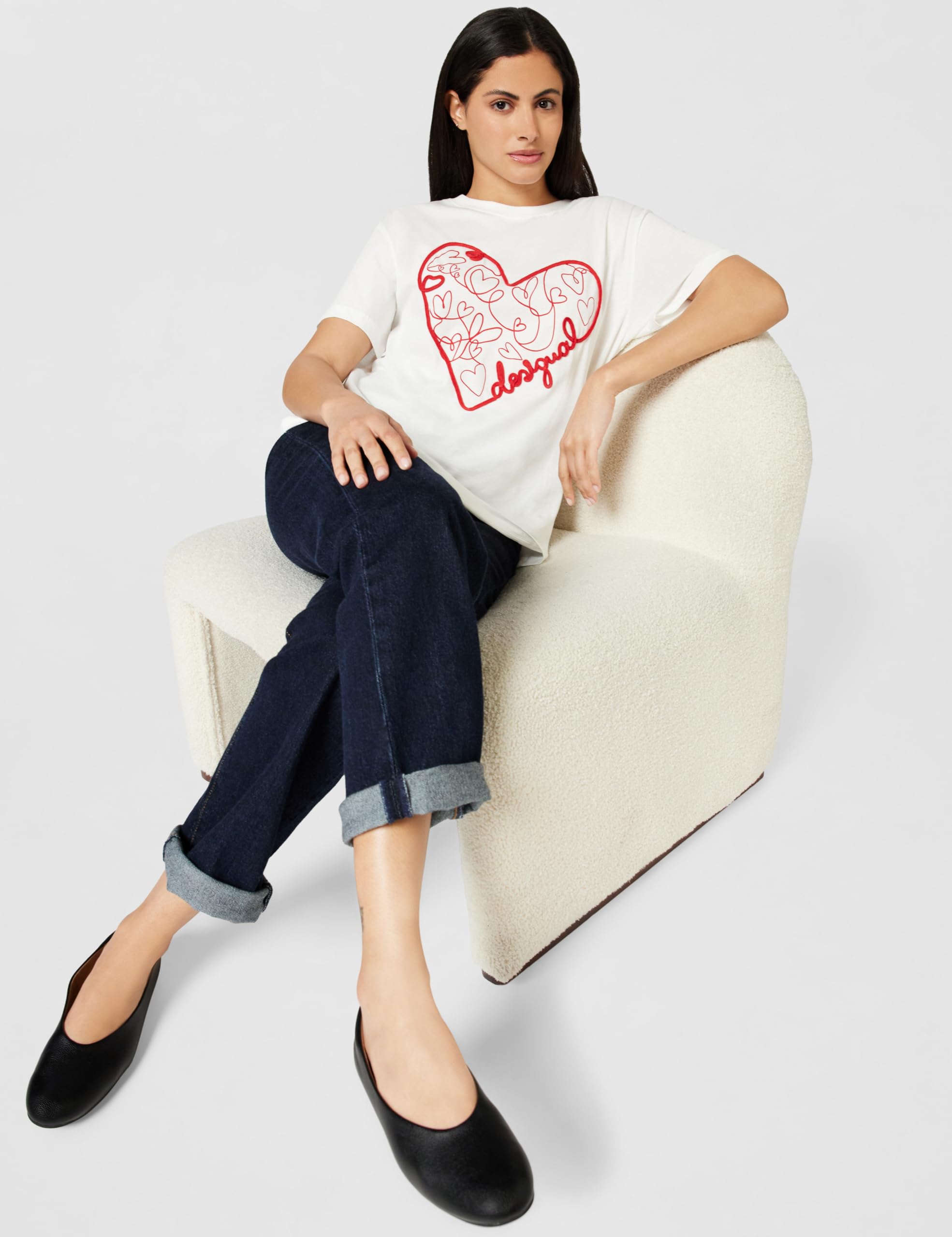 Desigual 25wwtk50 Blouse Donna (Pacco da 1)