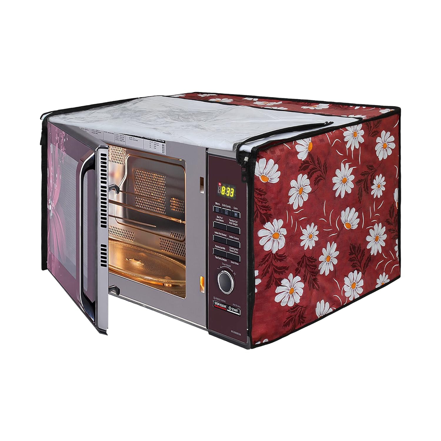 Microwave Oven Cover for IFB 24 Litre & 25 Litre Solo Microwave Oven (For Models- 24PM2B/24PM2S/25PM2S/25PM2B) (49X41X28 Cms)-image-15